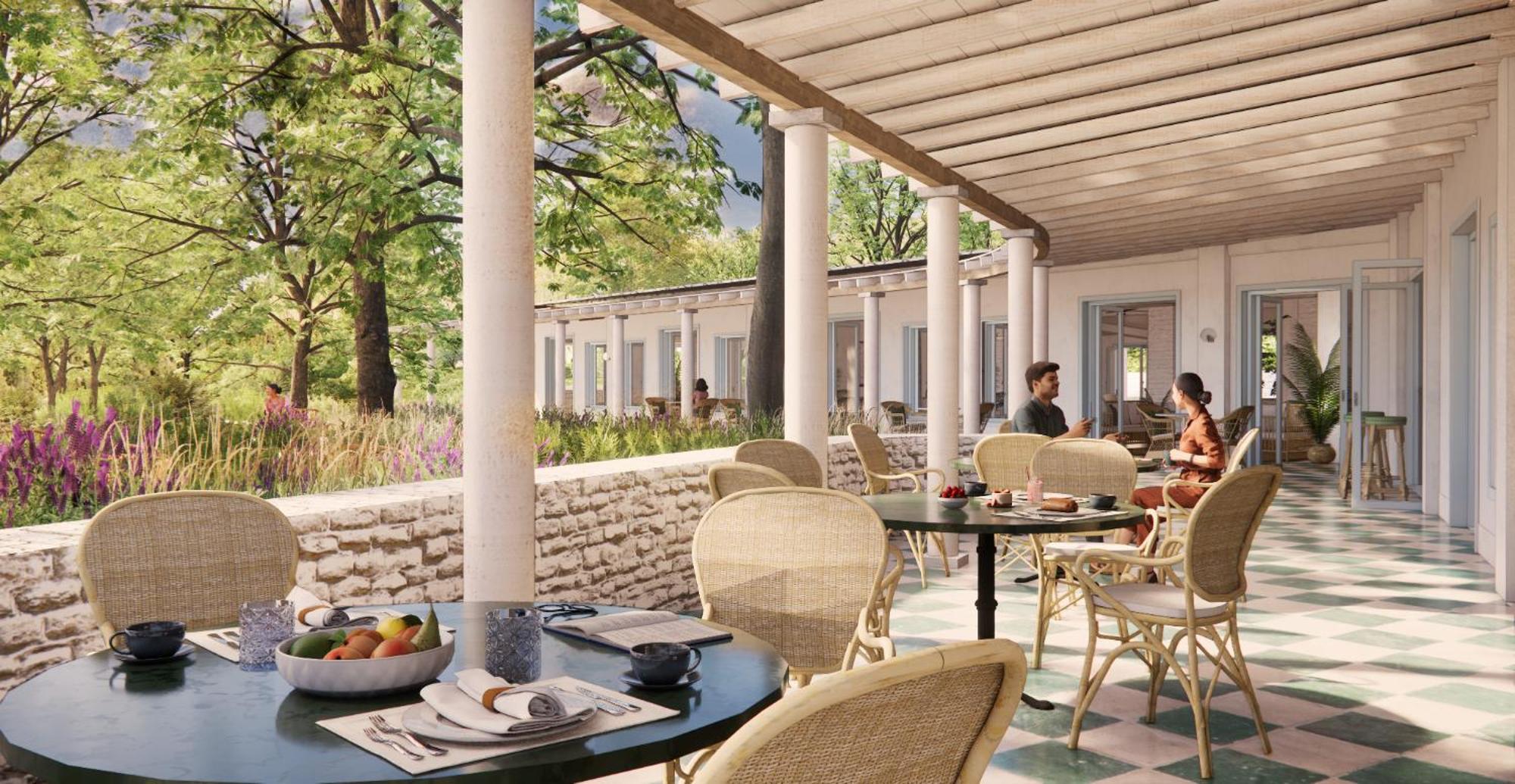 Makryammos Hotel Eksteriør billede